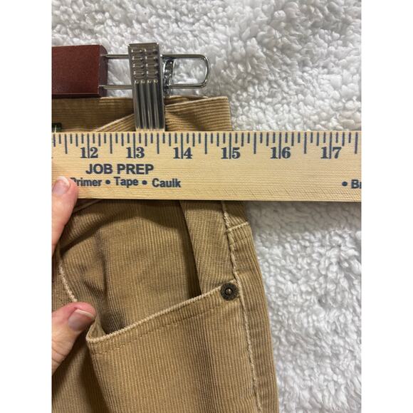 Eddie Bauer Natural Fit Corduroy Pants Women’s 10T Tan Stretch Straight Casual - Picture 6 of 8